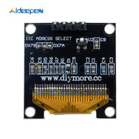 0.96" 0.96 Inch Yellow Blue OLED LCD LED Display Module I2C IIC Serial 128X64 128*64 SSD1306 12864 SPI Serial Module 4Pin