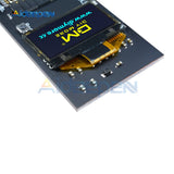 0.96 Inch Yellow Blue OLED Display 18650 Lithium Battery Shield WiFi Bluetooth ESP32 ESP8266 CP2102 Module Development Board