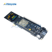 0.96 Inch Yellow Blue OLED Display 18650 Lithium Battery Shield WiFi Bluetooth ESP32 ESP8266 CP2102 Module Development Board