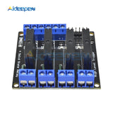 1/2/4/8 Channel 5V DC Relay Module Solid State High Low Level SSR AVR DSP for Arduino on AliExpress