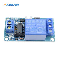 1 One Channel DC 5V 12V Latching Relay Module with Touch Bistable Switch MCU Control Expansion Board for Arduino