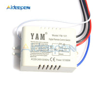 1 Way ON/OFF 220V Lamp Light Digital Wireless Wall Remote Control Switch Receiver Transmitter For LED Lamp One Channel on AliExpress