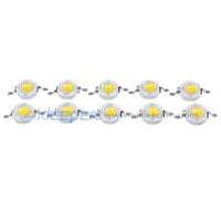 10Pcs 1W Pure White Smd Led Beads New 100-110Lm Basic Tools