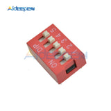 10pcs/Lot 1/2/3/4/5/6/7/8/9/10/12P DIP Toggle Switch Slide Type Module Position Way Switches