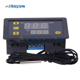 10pcs W3230 AC 110V 220V DC 12 24V Digital Thermostat Temperature Controller Regulator Heat Cool Control Instruments LED Display