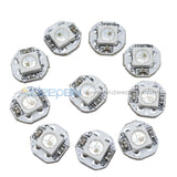 10Pcs Mini Pcb Board Ws2812B Ws2811 Ic 10Mmx3Mm 5V Smd 5050 Rgb Led Light Sample Basic Tools