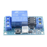 12V 1 Channel Latching Relay Module With Touch Bistable Switch Mcu Control Function