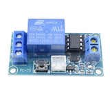 12V 1 Channel Latching Relay Module With Touch Bistable Switch Mcu Control Function