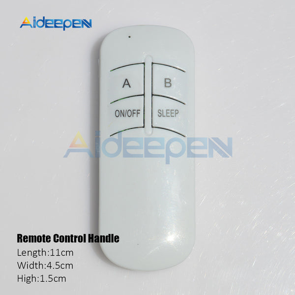 2 Way Wireless Remote Control Switch ON/OFF 220V Lamp Light Digital Wi –  Aideepen