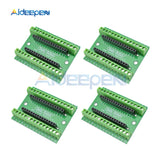 4Pcs NANO V3.0 3.0 Controller Terminal Adapter Expansion Board AVR ATMEGA328P NANO IO Shield Simple Extension Plate for Arduino