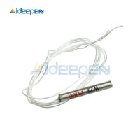 5Pcs 50cm PT100 Platinum Resister Temperature Sensor Waterproof Temp Probe  20~450 Degree Celsius