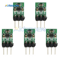 5Pcs Mini 2 in 1 DC DC Power Module Step Down Step Up Converter 1.8V 5V to 3.3V Wifi Bluetooth ESP8266 HC 05 CC1101