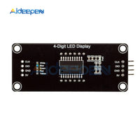 5pcs TM1637 4 Digit LED 0.56 Inch Display LCD Screen Tube 7 Segments Blue Display Clock Double Dots Module For Arduino Board