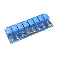 5V 8-Channel Relay Module With Optocoupler For Pic Avr Dsp Arm Function