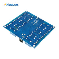 8 Channel 8 CH Relay Module Micro USB Board With Indicator PC Upper Computer ICSE014A Software Control DC 5V 10A