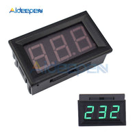 AC 70 500V 0.56" 0.56 Inch Green Display LED Digital Voltmeter Voltage Meter Volt Electrical Instrument Tool 2 Wires