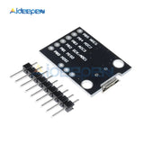 ATtiny ATtiny85 Digispark Kickstarter Micro USB Development Board Module IIC I2C TWI SPI Low Power Microcontroller Black