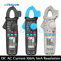 BSIDE ACM91 True RMS Mini Digital Clamp Meter DC AC Current 100A 1mA Accuracy Car Repair Ammeter Voltmeter NCV Tester Multimeter on AliExpress