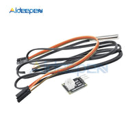 DC 2.2V 12V NTC Thermistor Temperature Probe Temperature Sensor Kit 0.5mA 1M Cable for Adruino10K DIY Tool Indoor Outdoor