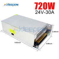 DC 24V 48W 72W 120W 240W 360W 400W 480W 500W 720W 1000W Switching Power Adapter Voltage Converter Regulated Switch Power Supply