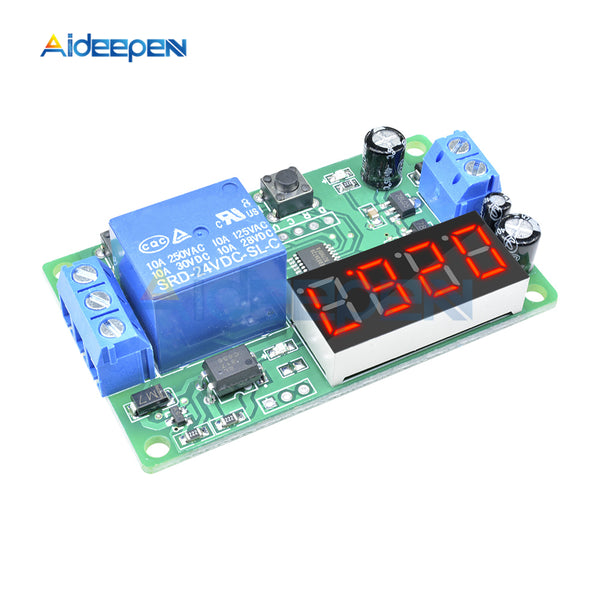 New Small Time Timer Relay Control Switch Cycle Delay Display