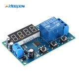 DC 24V LED Light Digital Time Delay Relay Timer Delay Switch Circuit Board Timing Control Module DIY High Performance