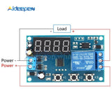 DC 24V LED Light Digital Time Delay Relay Timer Delay Switch Circuit Board Timing Control Module DIY High Performance