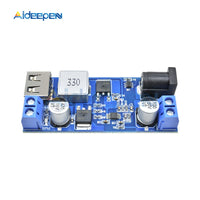 DC DC 24V/12V to 5V 5A Step Down Power Supply Buck Converter Adjustable USB Step down Charging Module Replace LM2596S for Phone