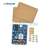 DC DC 24V 12V to 5V Buck Power Supply Module 5A Power Step Down Converter Diy Electronic PCB Board Case Shell Box Dual USB