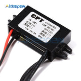 DC DC Converter Module 12V to 5V 3A 15W Duble USB Step Down Power Output Adapter Car Potting Waterproof Power Supply Module