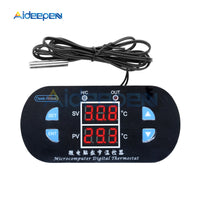 DK W1308 12V 10A Digital Thermostat Temperature Controller Regulator Heating Cooling Adjustable Thermometer Dual LED Display