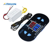 DK W1308 W1308 Adjustable Digital Cool Heat Sensor Blue Red Display Temperature Controller Thermostat Switch DC 12V AC 110V 220V