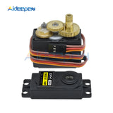 DMS15 15KG Digital Servo 180 Angel Degrees 270 Angel Degrees Rotation Servo for Robot Flight Control RC Helicopter