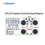 Dual channel UPC1237 Speaker Protection Board Kit Boot Delay DC Protection Finished Product