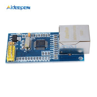 For Arduino W5500 Ethernet Network Modules For Arduino TCP/IP 51/STM32 SPI Interface 3.3V 5V I/O MCU