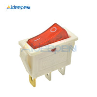 KCD3 Rocker Switch ON OFF ON OFF ON 2 Position 3 Position 2 Pin 3 Pin Electrical Equipment With Light Power Switch 15/16A 250VAC