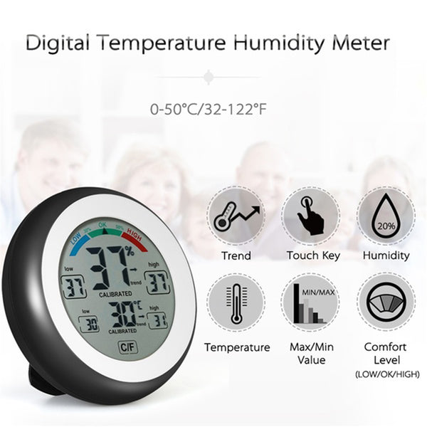 Indoor Outdoor Temperature Monitor  Outdoor Indoor Thermometer - Wall  Thermometer - Aliexpress