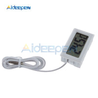 LCD Digital Thermometer for Freezer Temperature  50~110 Degree Refrigerator Fridge Thermometer Temperature Meter 1M Probe