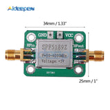 LNA 50 4000 MHz RF Low Noise Amplifier Signal Receiver SPF5189 NF = 0.6dB inm For FM HF VHF / UHF Radio Module Board