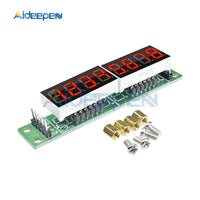 MAX7219 8 Digit 7 Segment Digital LED Display Tube MCU Led Module For Arduino Green Board Red Display