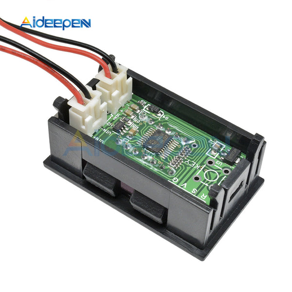 Mini Digital Voltmeter DC 0 33V Panel Volt Voltage Meter Tester Detect –  Aideepen