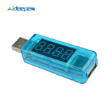 NEW 0.4'' 0.4inch LED 4 Digit Red Display USB Power Charger Voltage Current Tester DC 3 8V 0 3A