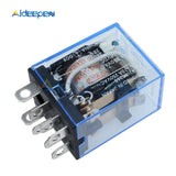 PTF08A LY2NJ HH62P Relay AC 220V Coil Micro Mini Electromagnetic Relay 8PIN Coil DPDT