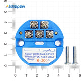 RTD PT100 SBW Temperature Sensor Transmitter 0 200 Degree Range Temperature Sensors Meter 4 20MA DC 24V