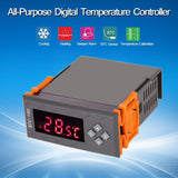 STC 100 DC 12V AC 110V 240V Digital Temperature Controller Thermostat Thermoregulator Thermometer Heating Cooling NTC Sensor