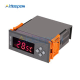 STC 100 DC 12V AC 110V 240V Digital Temperature Controller Thermostat Thermoregulator Thermometer Heating Cooling NTC Sensor