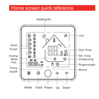 Smart Thermostat Temperature Controller for Water/Electric floor Heating Water/Gas Boiler Works with Alexa Google Home on AliExpress