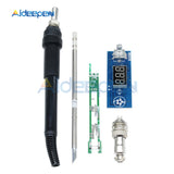 Temperature Controller Module DIY Kits STC LED Display Soldering Iron Weather Station Digital Thermostat for HAKKO T12 Handle