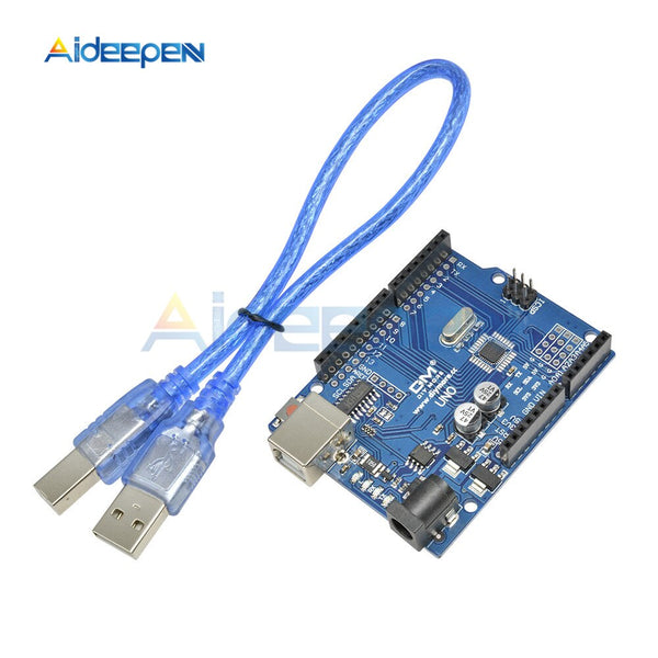 UNO R3 MEGA328P CH340 CH340G For Arduino UNO R3 with USB Cable – Aideepen