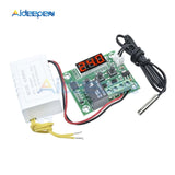 W1209 AC 110V 220V Digital Thermostat Temperature Control Switch Thermometer Controller Heat Cool Blue/Red/White/Green Display